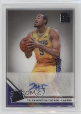 2019 Panini Clearly Donruss Rated Rookie Talen Horton-Tucker #CA-THT Auto 1d13