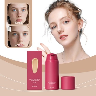 Color Changing Foundation Koreanische Foundation für reife Hautlinien alle