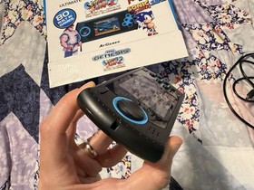 SEGA Genesis Ultimate Portable Game Playr AtGames Mega Man Capcom Street Fighter