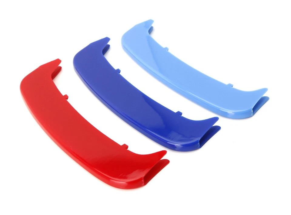 ///M-Color Grille Insert Trims For 96-99 BMW E36 3 Series w/11 Beam Kidney Grill - Image 4 of 4