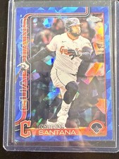 2025 Topps Chrome Update Sapphire Edition #USC11 Carlos Santana