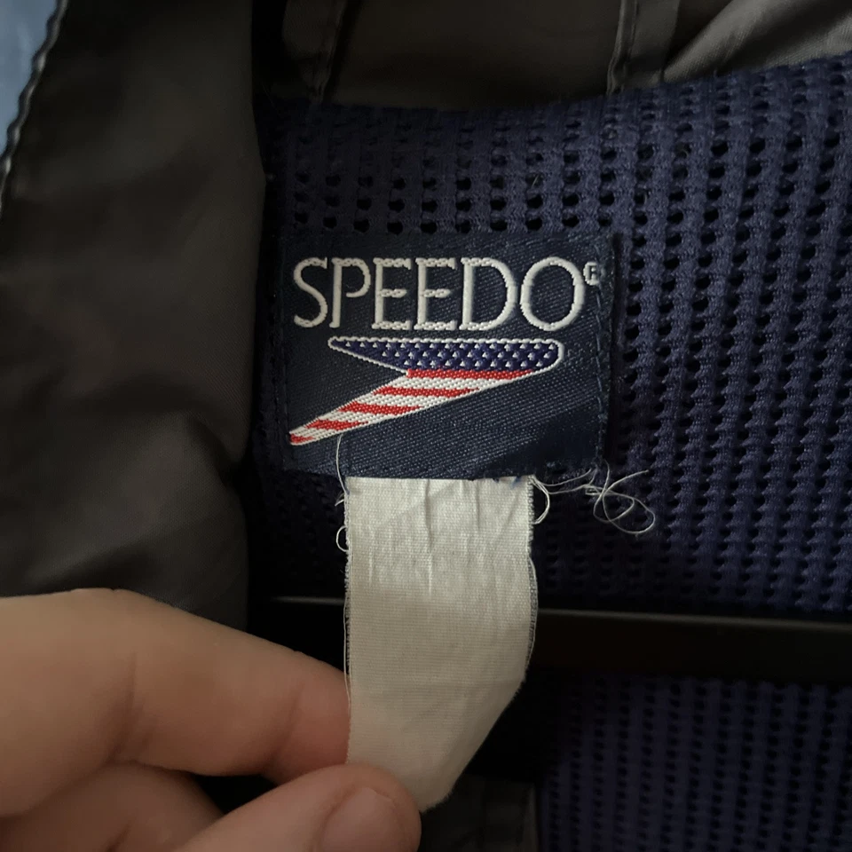 Chaqueta de chándal de los Juegos Olímpicos de Barcelona 1992 equipo de natación SPEEDO talla XL Foto 3 de 4