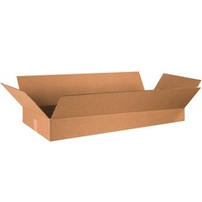 TAPE LOGIC 36x16x5 Flat Corrugated Boxes, Flat, 36L x 16W x 5H, Pack of 15 Shi