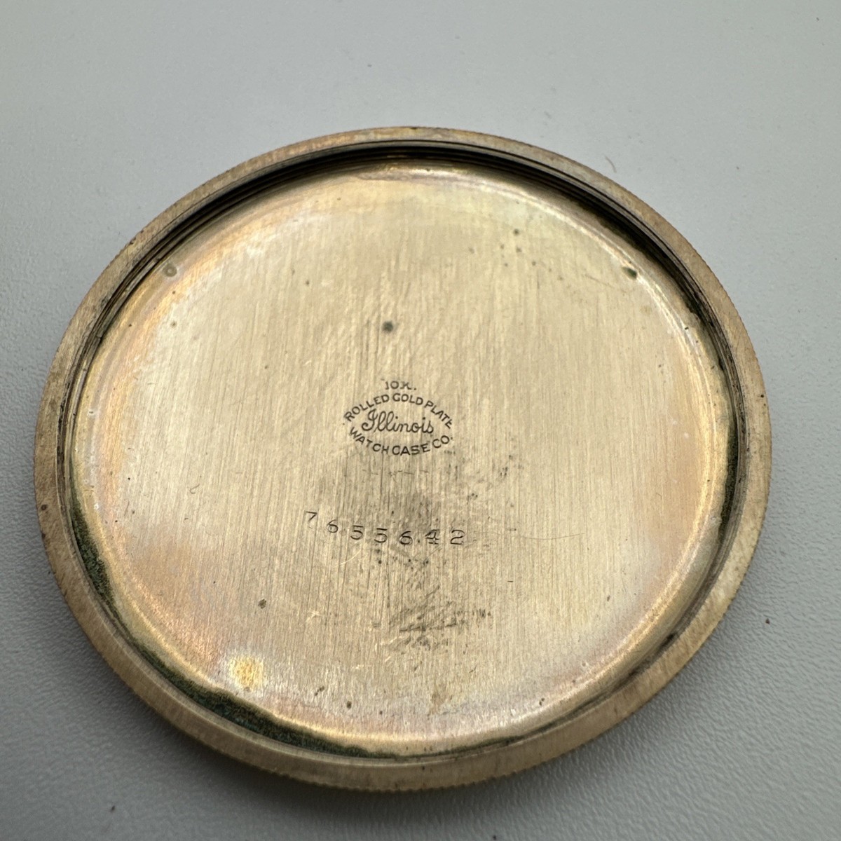 Working Antique 1921 Elgin 17 Jewel Pocket Watch Grade 345 10k