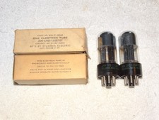 2 x JAN-CHS-12SN7gt Sylvania Tube*Tall Boy*NIB*NOS*Super Strong Matched Pair*#R5