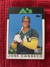 1986 Topps Traded - Jose Canseco #20T (RC)