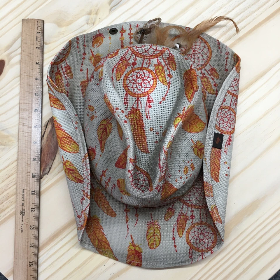 Sombrero de Vaquero Peter Grimm Personaje Verdadero Atrapasueños Mujer Marrón OS Ala Curvada Foto 3 de 4