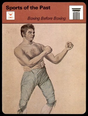1977 Sportscaster #13-09 Boxing Before Boxing NM/MT
