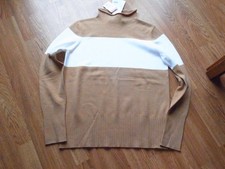 NWT French Connection Mock Neck Jumper Block LS Sweater Ladies Large-So Comfy