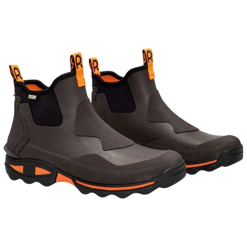 Botas al tobillo Rouchette para hombre limpias salvajes impermeables jardín botas de agua autolimpieza - Imagen 3 de 7