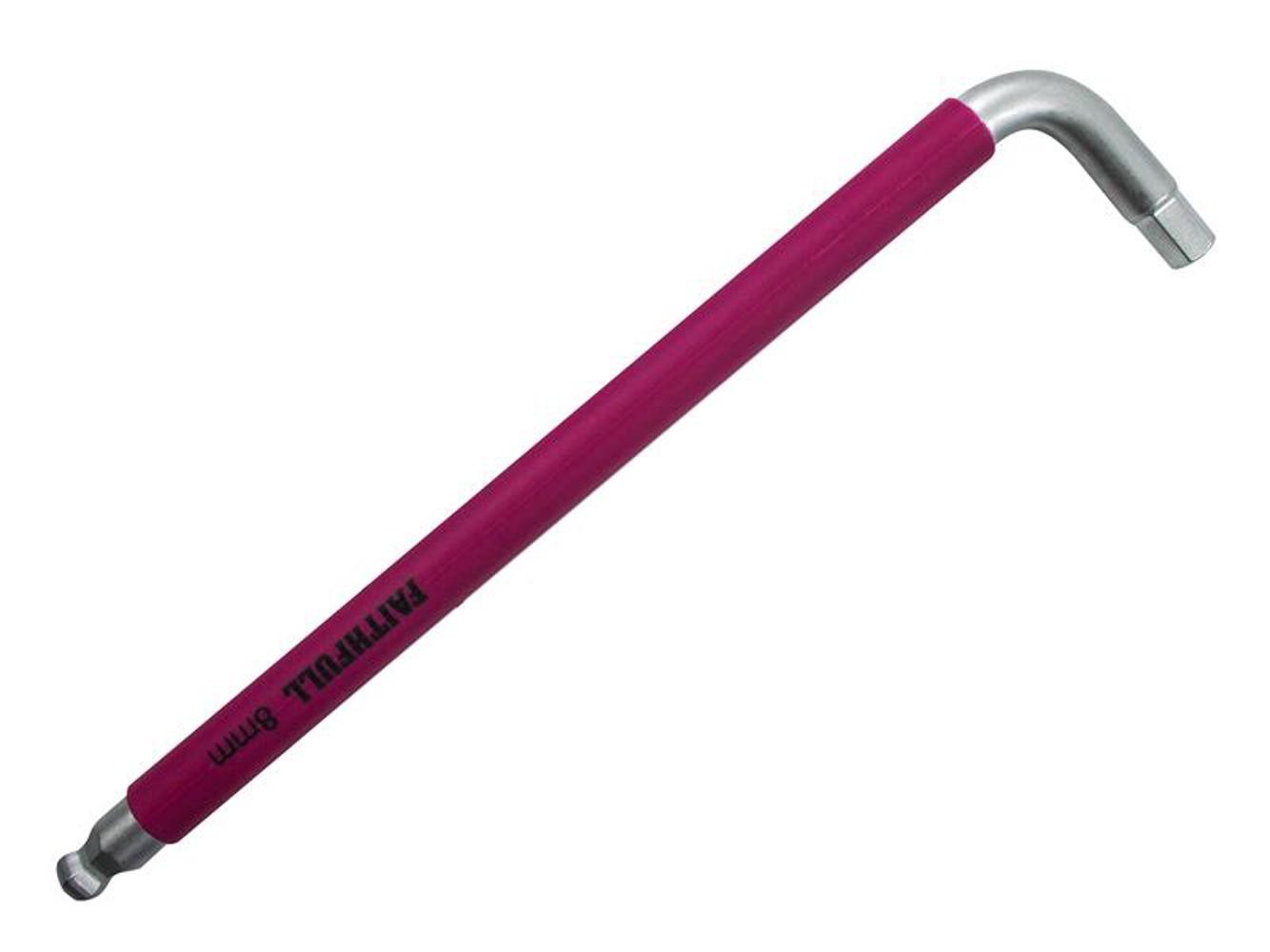 Faithfull Coloured Hexagon Key 8mm - S2 Steel - FAIHK8C