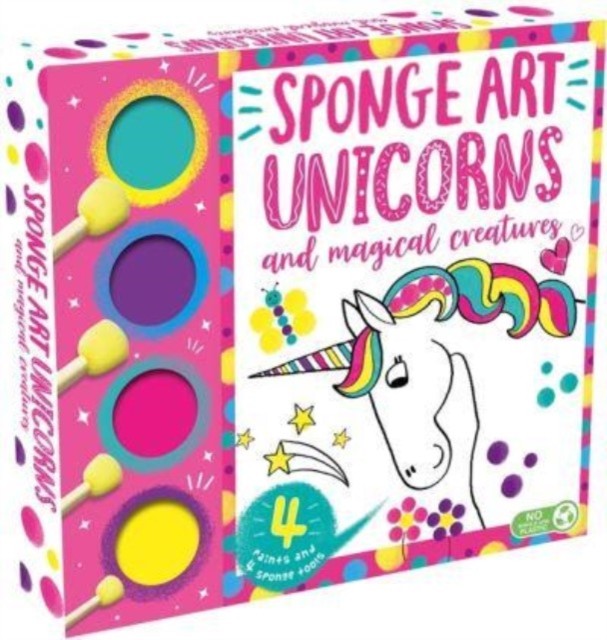 Sponge Art Unicorns and Magical Creatures by Igloo Books Ltd (Paperback Book)