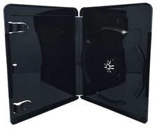 10 Replacement Cases compatible with Black Playstation 3 Blu-ray 14mm