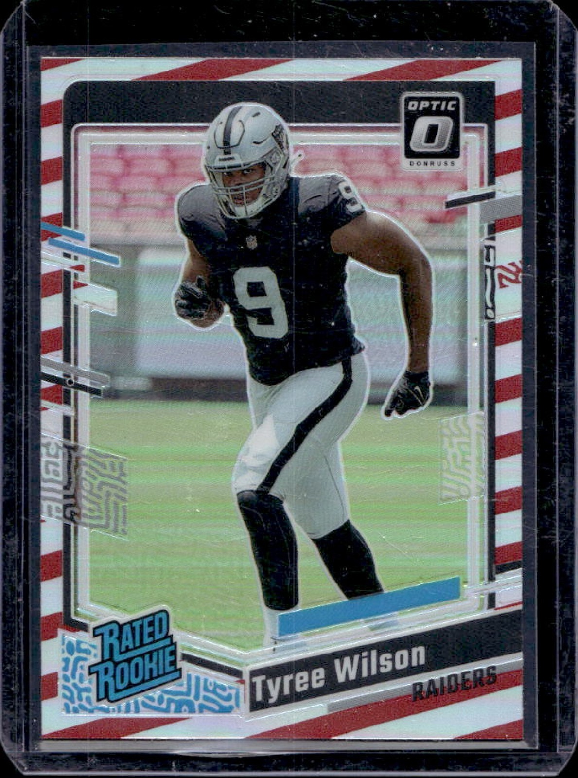 2023 Donruss Optic Tyree Wilson Freedom Prizm Rated Rookie #262 Raiders