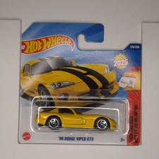 Hot Wheels Mattel 2025 '96 Dodge Viper GTS (col 2) 176/250 HW Then And Now 4/10