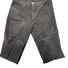 Vintage 90's Levi's 545 Men's Relaxed Jeans in Faded Black 44x30