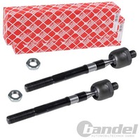 2X febi bilstein Axialgelenke Spurstangen Passend FüR Hyundai Accent I20 KIA