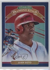 2020 Panini Donruss Diamond Kings Holo Red Juan Soto #23 0yg9