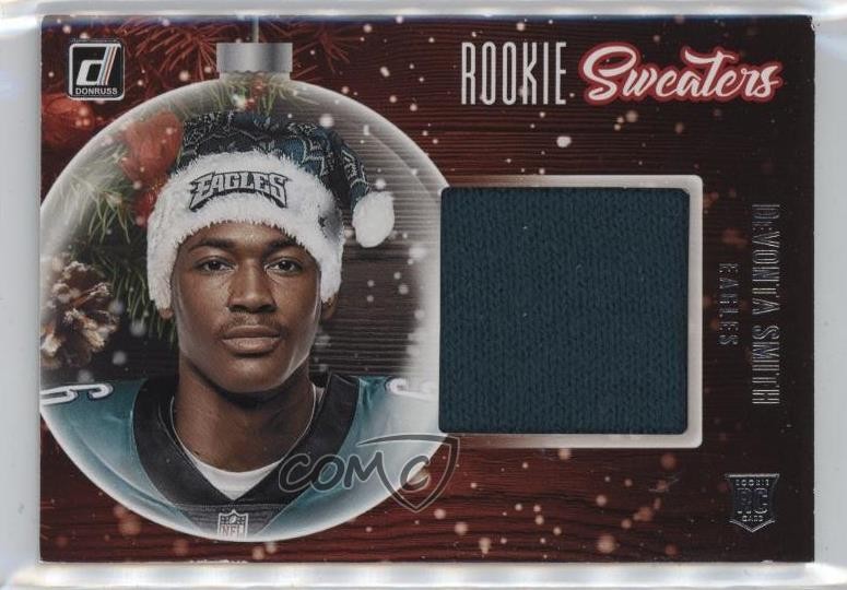2021 Panini Donruss Rookie Holiday Sweaters DeVonta Smith #RS-DVS RC 05lh