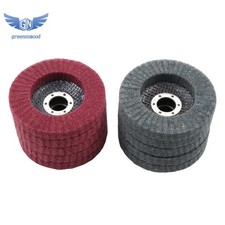 10Pcs 4 1/2 Inch Angle Grinder Attachment 320 & 600 Grit Scour Flap Disc