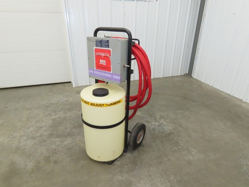 Foam King P56V Ecolab Portable Spray Unit Cart 15 Gal FloJet Diaphragm Air Pump