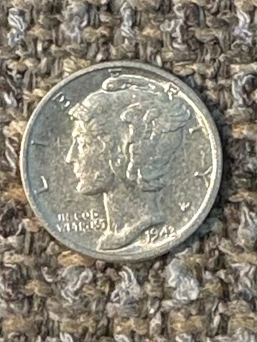 1943 D Mercury Dime Choice About Uncirculated