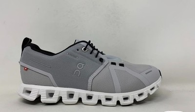 Women's On Cloud 5 Waterproof, Glacier/White, 8.5 B Medium US