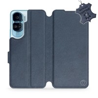 HandyhüLle FüR Honor 90 Lite Mobiwear Case Cover SchutzhüLle Etui Dunkelblau