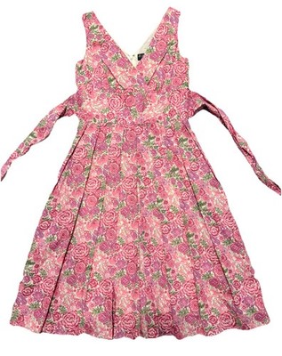 brooks brothers pink dress Brooks Brothers Pink Wool Half Bell Sleeve Crew Neck Mini Sheath Dress Size 2
