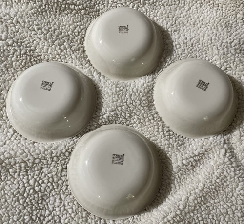 Set 4 ciotole per zuppa cereali Corning Corelle BLUE LILY 6 1/4" USA - Foto 4 di 5