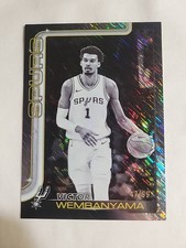 2025-26 Victor Wembanyama SSP Topps Basketball Blackout Foil /99