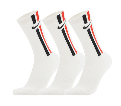 Nike Everyday Elevated Crew Socks Sports Training Casual 3 Pairs NWT IH8532-900