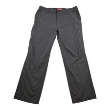 MEN COLEMAN STRETCH RIPSTOP HYBRID HIKING PANT CELL POCKET 38x30 GREY