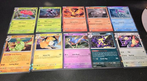 Phantasmal Flames Complete Holo Rare Set (10 Pokemon Cards) | eBay ...
