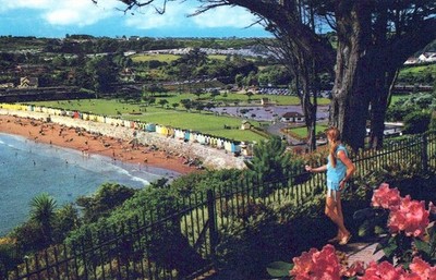 Postkarte Touristenattraktion Küste Meer Küste Ocean Bay Strand Park Tropen AA16401