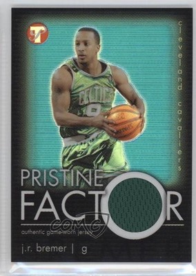 2003-04 Topps Pristine Factor Relics Refractor 18/25 JR Bremer #PF-JB 0q3