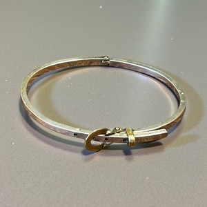 Sterling Silver Belt Buckle Bracelet | eBay