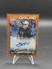 2024 Topps Chrome - Autographs Sebastian Janikowski #BA-SJA Orange Refractor /25