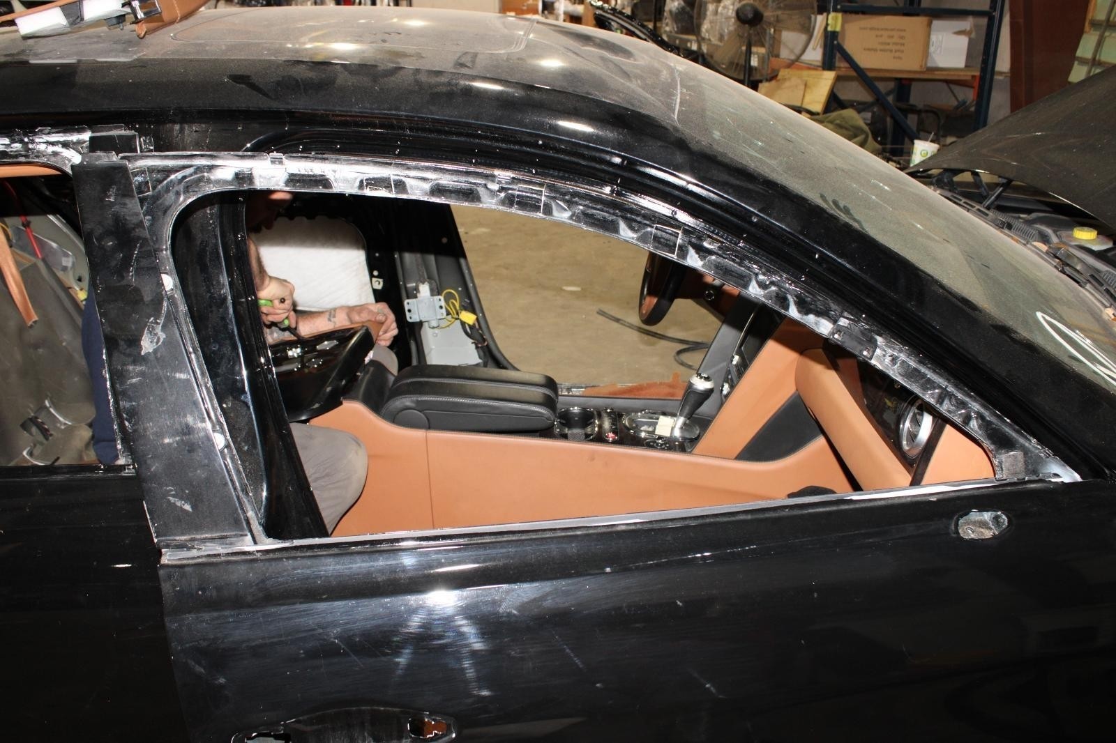 Bentley Flying Spur 2014-2018 Front Right Door panel Black