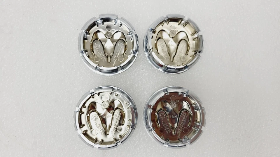 Dodge Challenger 08-10 Nitro 07-11 Center Wheel Hub Cap 2-1/8" Set of 4 - Image 4 of 4