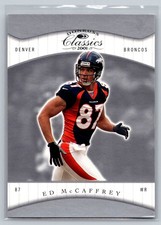 2001 Donruss Classics #25 Ed McCaffery - Football Denver Broncos