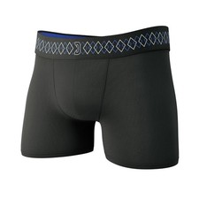 Performance Compression Boxer Shorts  Built-in Inner Sports Brief for Athlet...