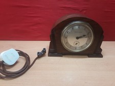 Gerrard Mantel Clock Vintage 240v Working Order Made In England