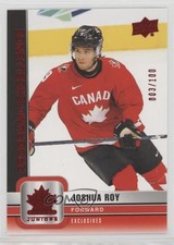 2023 Team Canada Juniors Program of Excellence Exclusives 3/100 Joshua Roy 18s1