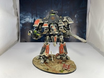 Warhammer 40k Imperial Knights Ritter Dominus gut bemalt & Basen GW CK RB