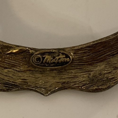 Matson Gold Vögel Seifenschale ~ Mid Century Modern Fuß Gold Filigran - Bild 8 von 11