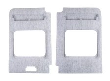 Hecktürverkleidung für Fiat Ducato (H2) ab Bj. 07/2006, 2er-Set, grau