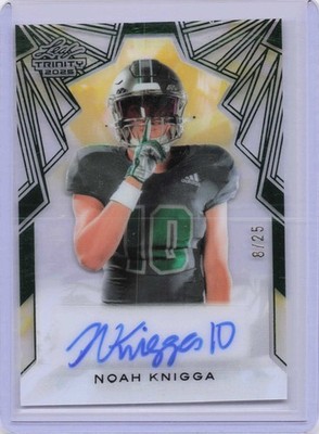 2025 Leaf Trinity Noah Knigga Green RC Auto /25 #CA-NK1 Eastern 832