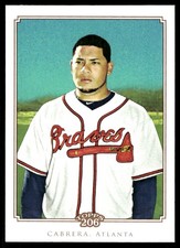 Melky Cabrera 2010 Topps 206 #281 Braves MLB READ FREE SHIPPING AutographDen