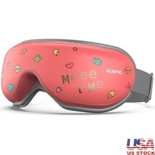 Eye Massager W/ Heat 5 Massage Modes Portable Relaxation Gift Men Women New